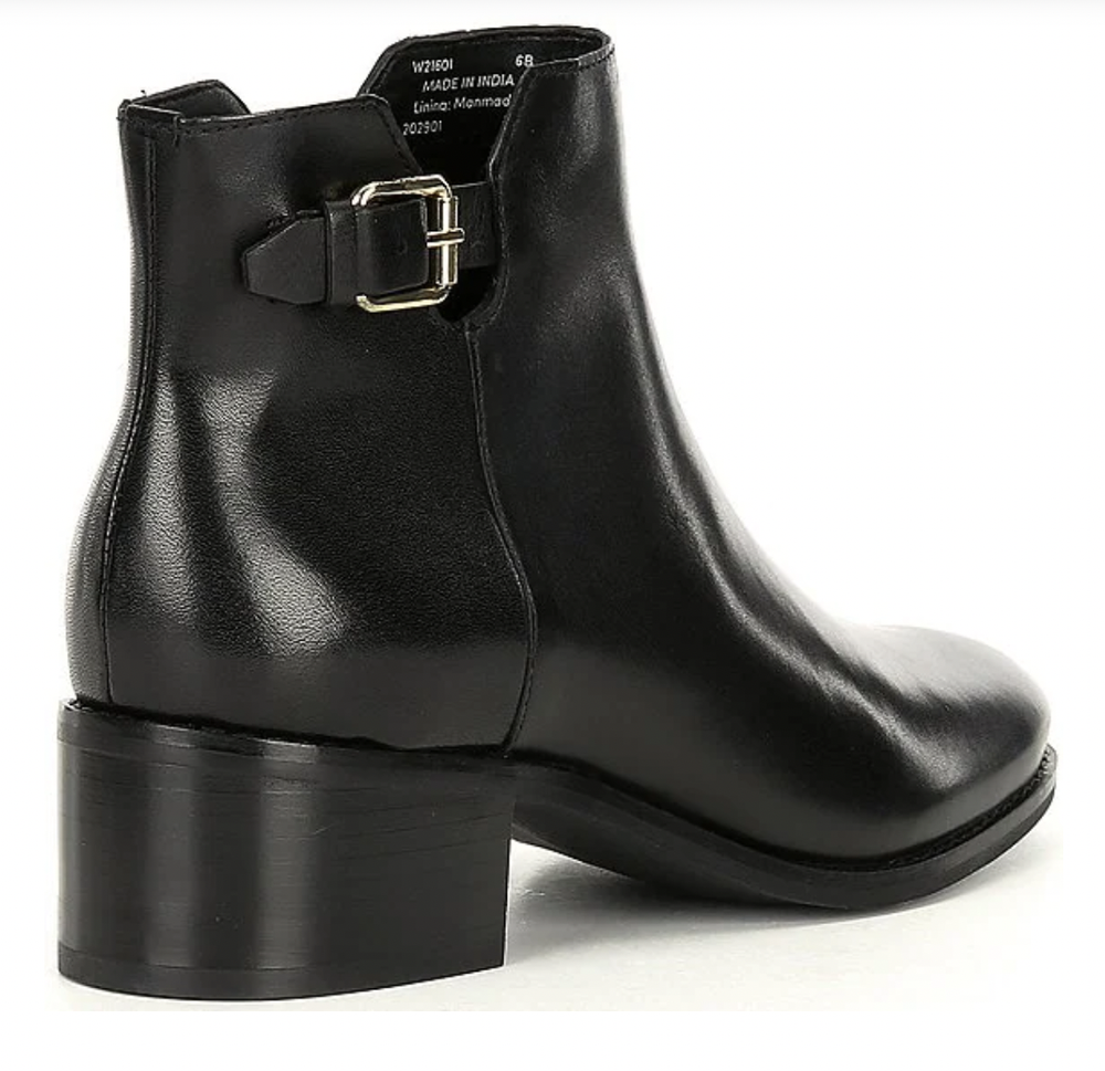 Colehaan - Haidyn Bootie in Black Leather — hughes clothing